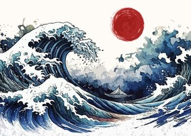 The Great Wave Of Japan