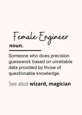 Female Engineer Definition