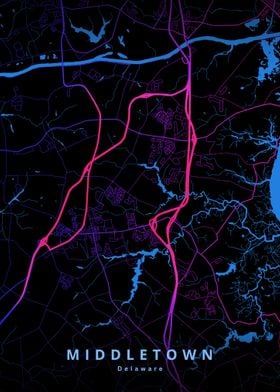 Middletown DE Map