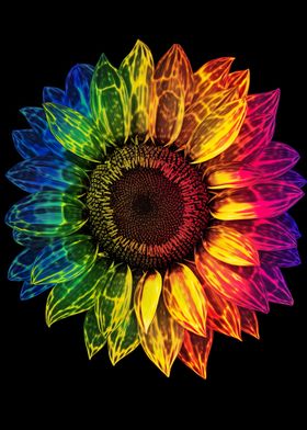 Sunflower Psychedelic