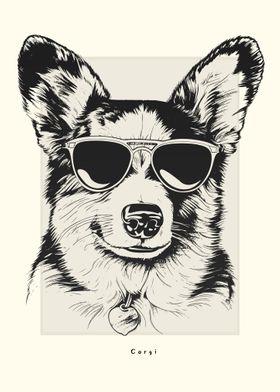 Corgi Illustration