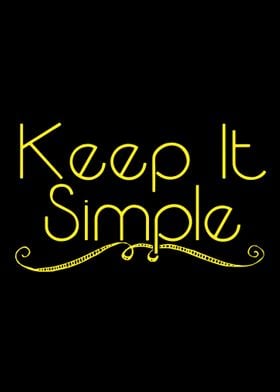 keep it simple text