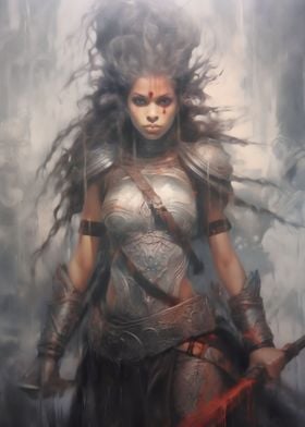 Female Warrior Fightress