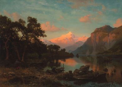 Lake Lucerne 1858 Albert