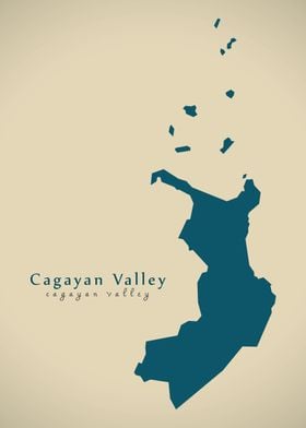 Cagayan Valley region map