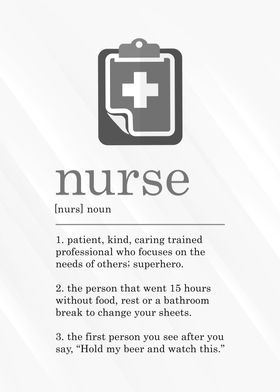 Funny Nurse Definition