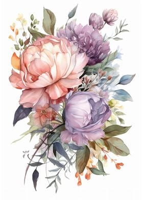 Floral Watercolor Art