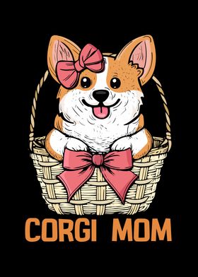 Corgi Mom Dog Owner Gift