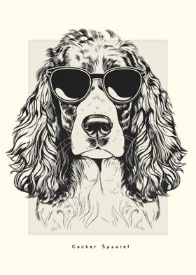 Cocker Spaniel Sketch