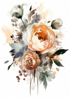 Floral Watercolor Art