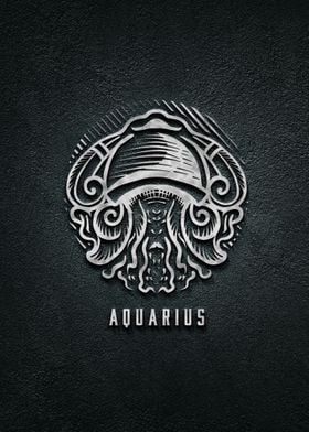 3d Aquarius Zodiac Sign