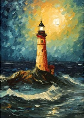 Van Goghs lighthouse