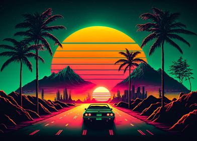 Synthwave Landscapes