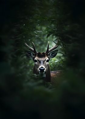 Trophy Deer Head Stag 