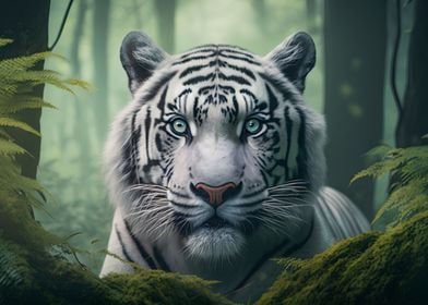 White Tiger Animals