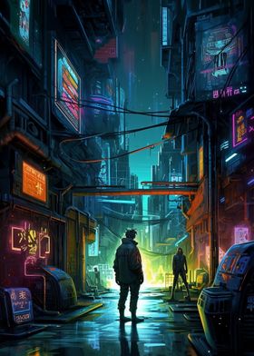 Neon Nights The Cyberpunk