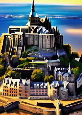 Mont Saint Michel Normandy