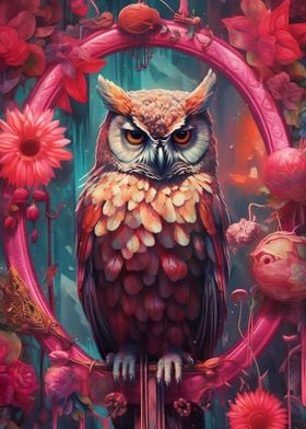 Cute Owl Portrait