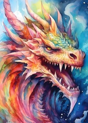 Dragon Colorful