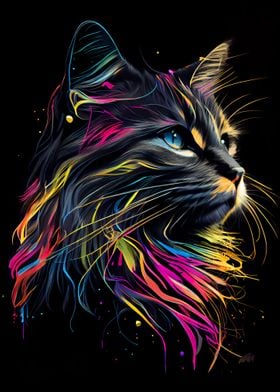 Abstract Cat