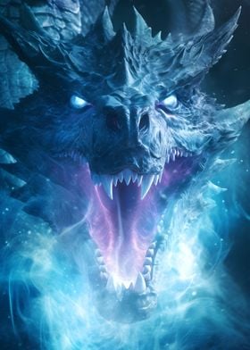 Ice Dragons Blizzard Roar