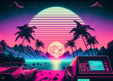 Vaporwave Retrovision