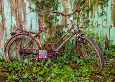 Old rusty bike