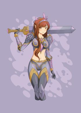 Anime Elf Warrior