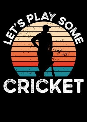 Lets play some cricket