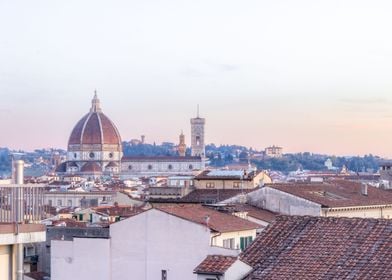 Florence Cathedral sunset