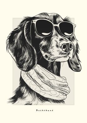 Dachshund Illustration