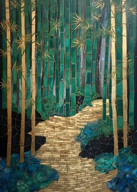 Bamboo Forest Mosaic
