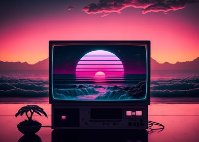 Vaporwave Retrovision