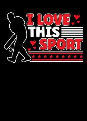 I love this sport