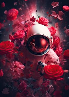 Cosmic Rose Garden