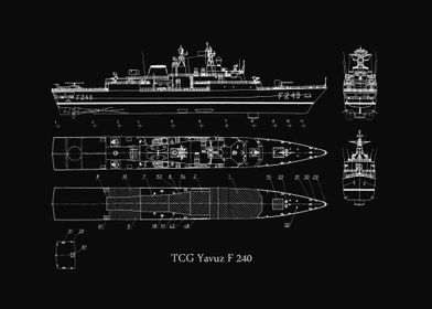 TCG Yavuz F 240