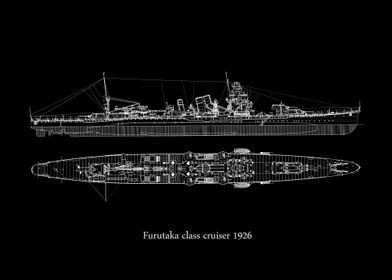 Furutaka class cruiser 