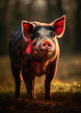 Energetic pig