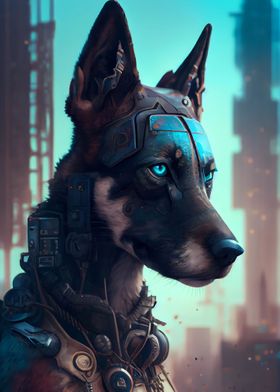 Belgian Malinois Cyborg