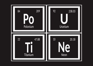 Poutine Periodic Table