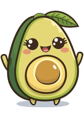 Kawaii Avocado Delight