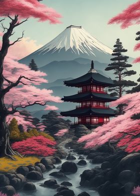 Serene Mount Fuji