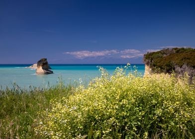 Seascape on a Corfu Island