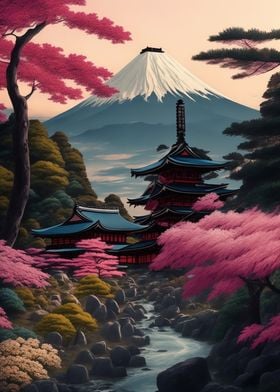 Serene Mount Fuji