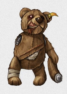 Zombie Teddy Bear