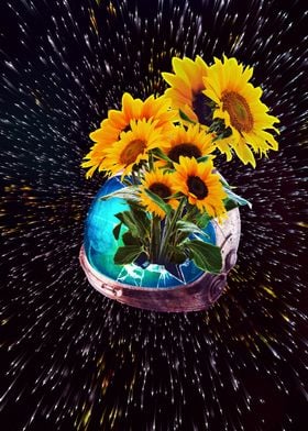 Astral Sunflowers
