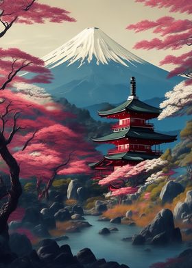 Serene Mount Fuji