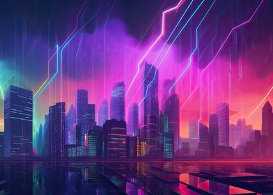 Cyberpunk Cityscape