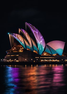 Neon Sydney Opera House