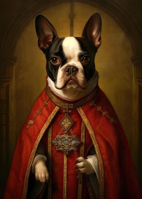 Boston Terrier The Pope 